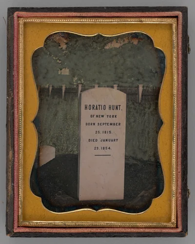 Untitled (Grave) by Unknown maker, photograph, 1854