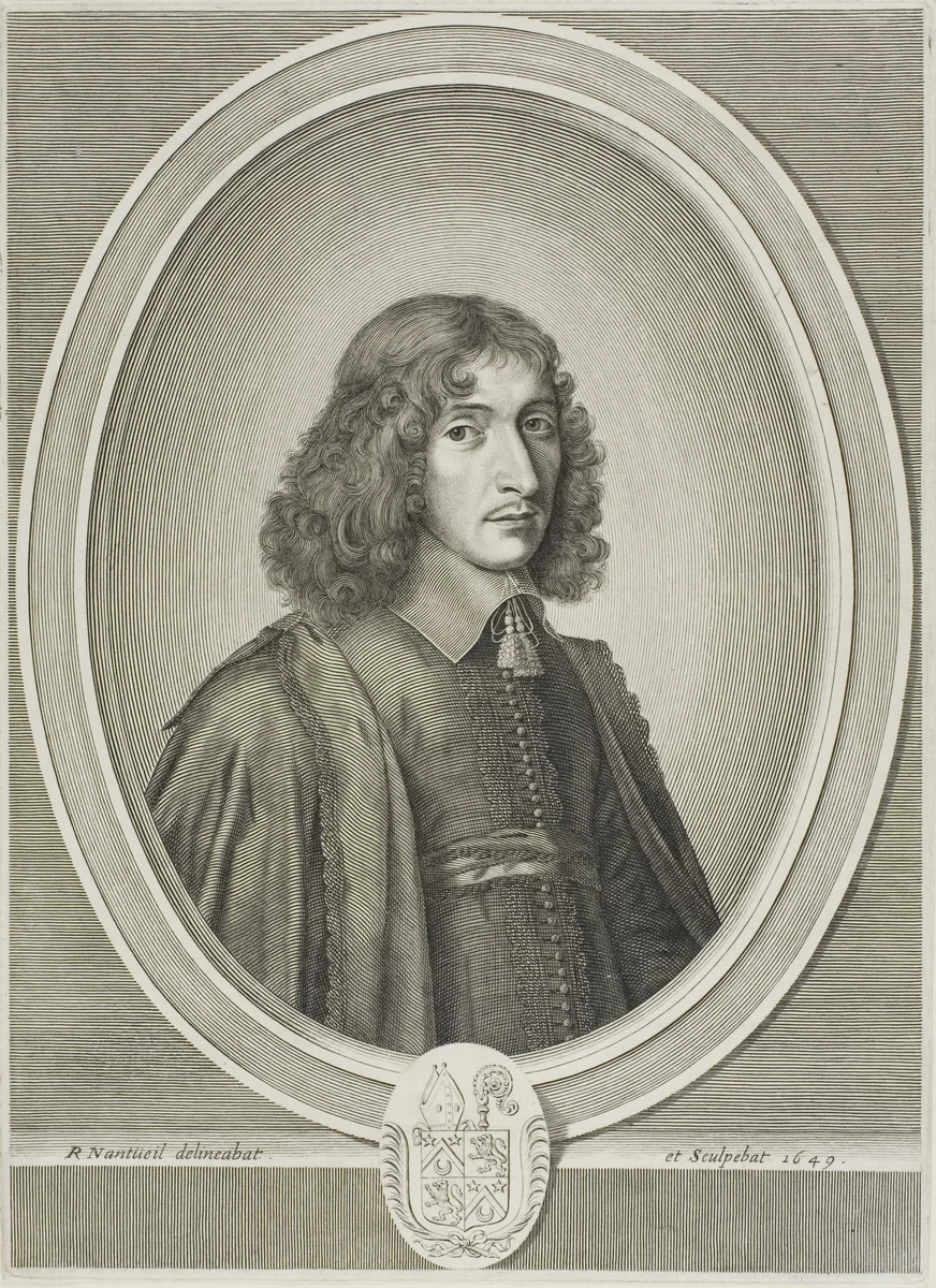 Francois Molé by Robert Nanteuil, print, 1649