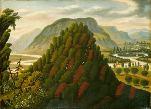 The Connecticut Valley by Thomas Chambers, painting, 1825-1874