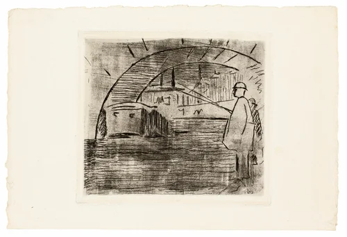 The Arch of the Bridge by Édouard Manet, print, 1874