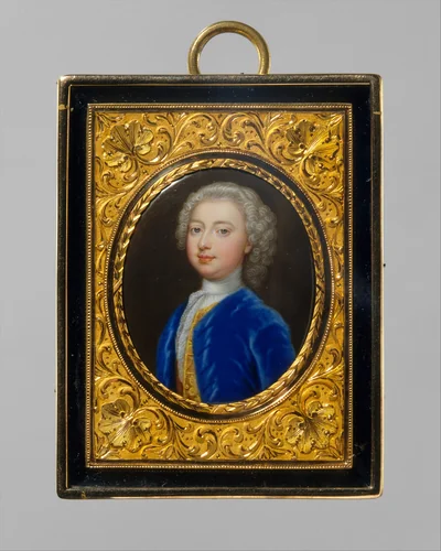 Portrait of a Young Man by Christian Friedrich Zincke, other, 1703-1767