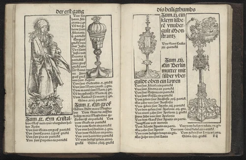 Wittenberg Reliquary Book (Wittenberger Heiligthumsbuch) by Lucas Cranach the Elder, book, 1510