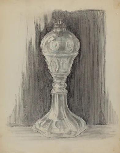 Lamp by Burrell, index of american design, 1936
