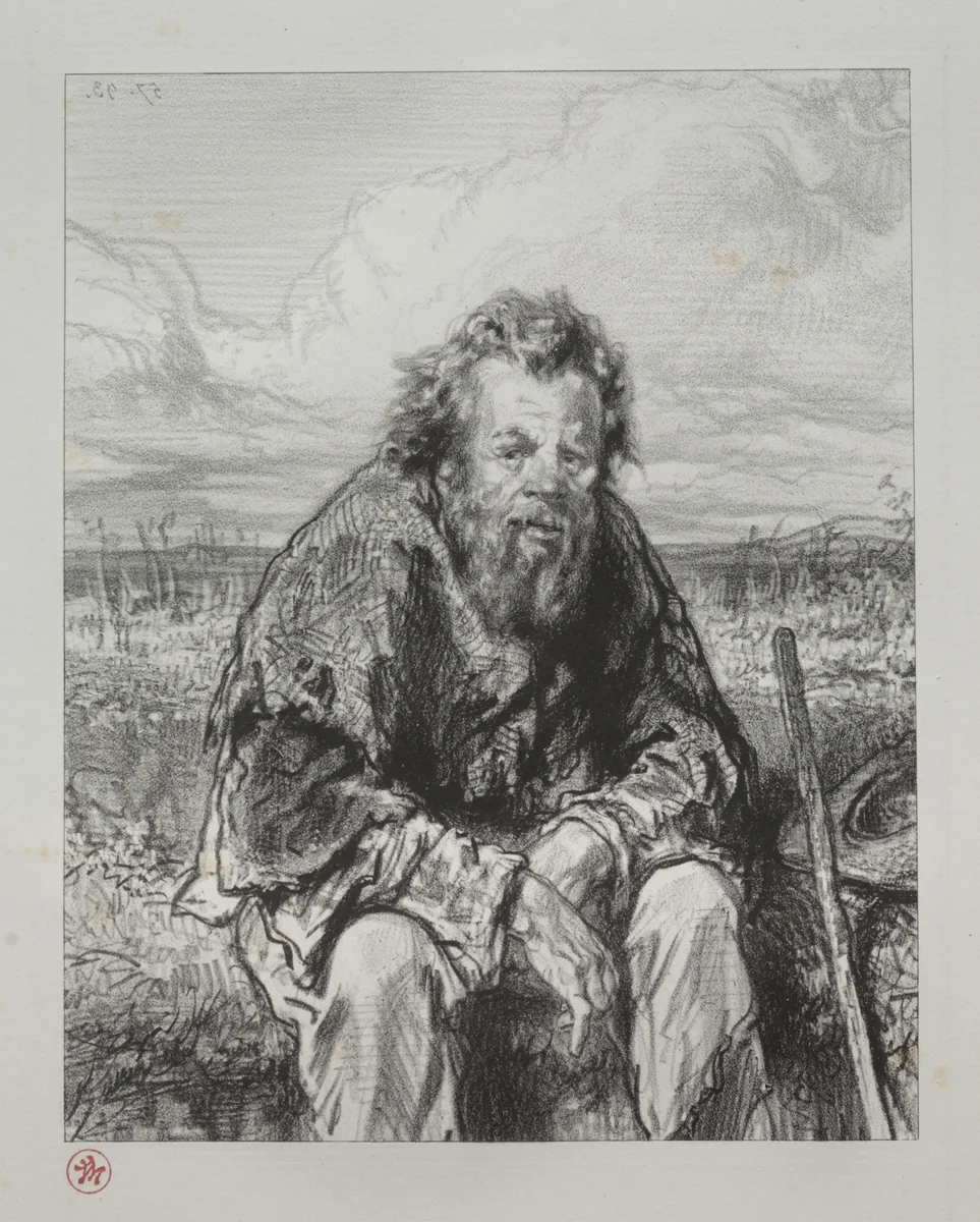 Do not Mention Policemen to Him by Paul Gavarni, print, 1824-1866