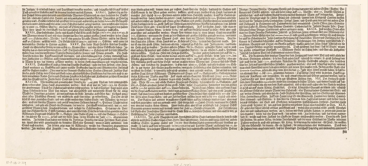 Onderschrift van de Festa della Sensa (vierde gedeelte) by Jost Amman, other, 1697