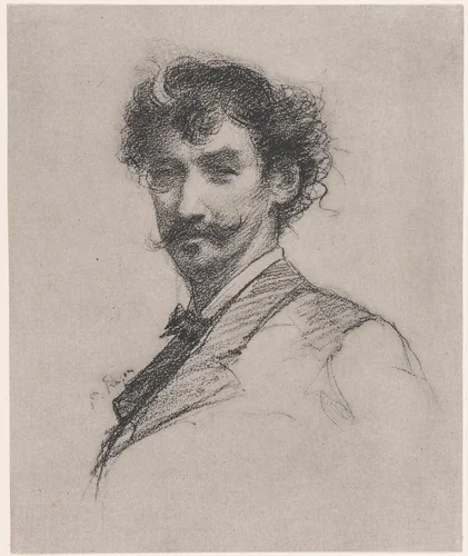 James McNeill Whistler by Paul Adolphe Rajon, print, 1875-1885