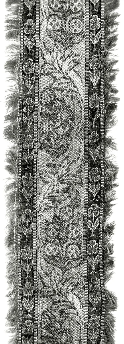 Fragment (Border) by Iran, textile, 1701-1800