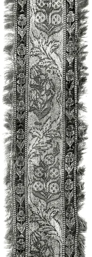 Fragment (Border) by Iran, textile, 1701-1800