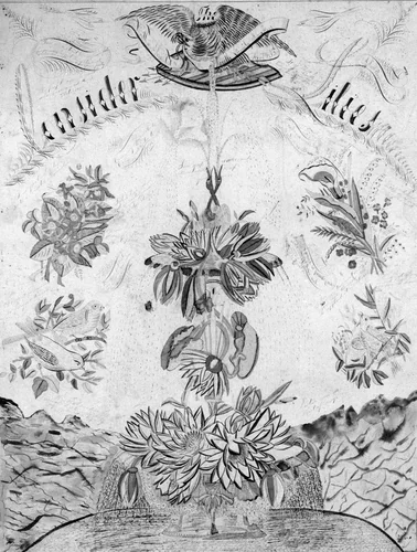 Watercolor by Eugene Cunningham, artwork, 1882