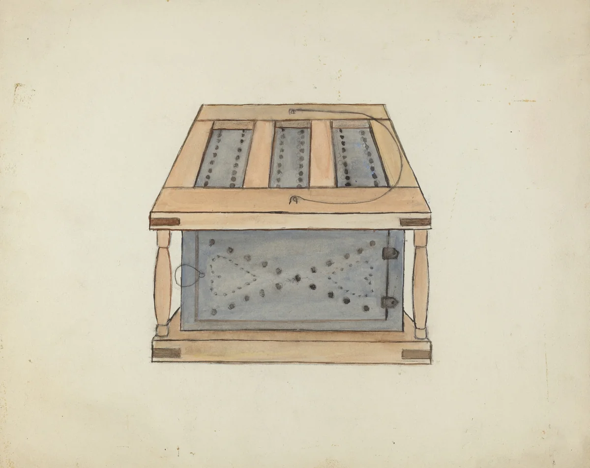 Foot Warmer by Edna Crenshaw Rex, index of american design, 1936