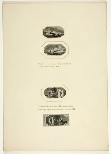 Plate from Telemachus by Thomas Stothard, print, 1793-1803