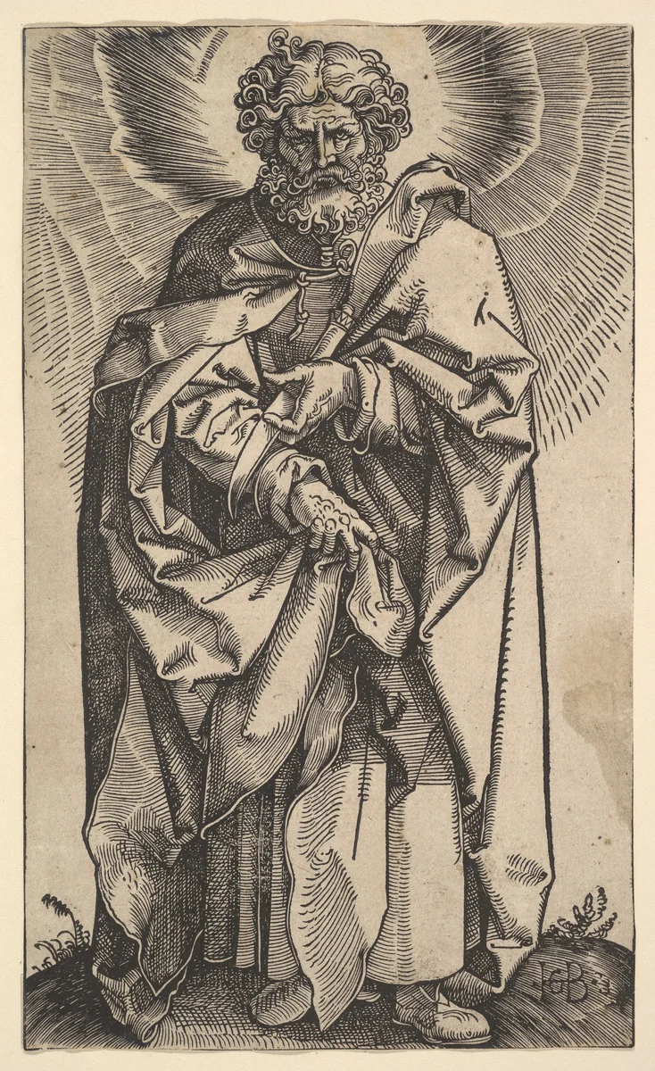 St. Philip, from "Christ and the Apostles" by Hans Baldung, print, 1519