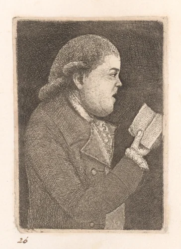 Mr. John Campbell, Precenter in Cannongate Church by John Kay, print, 1779-1789