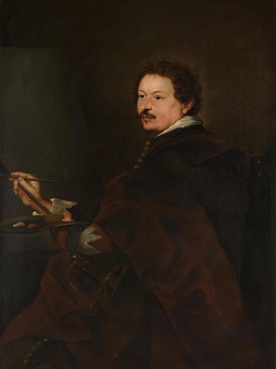 Portrait of Andries van Eertvelt (1590-1652) by anonymous, painting, 1650-1700