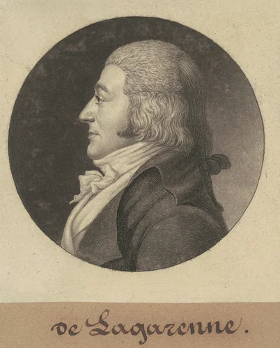 Charles de Lagarenne by Charles B. J. Févret de Saint-Mémin, print, 1800