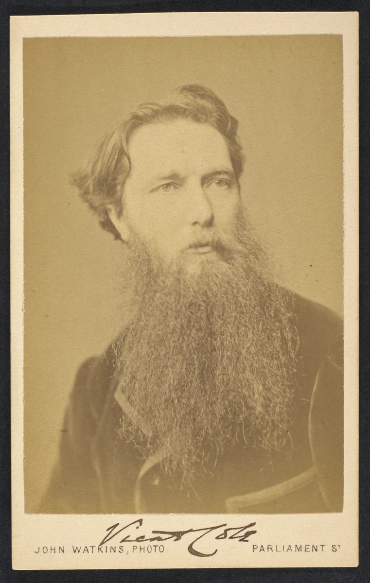 [George Vicat Cole] by John and Charles Watkins, photograph, 1860-1869