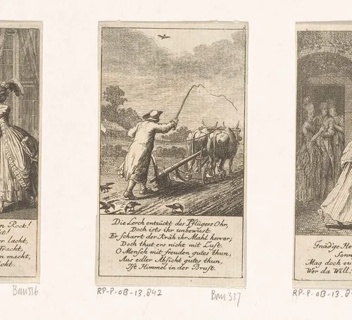 Maart by Daniel Nikolaus Chodowiecki, print, 1777
