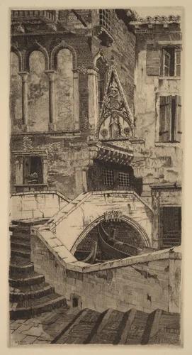 Porta Del Paradiso, Venezia by John Taylor Arms, print, 1930