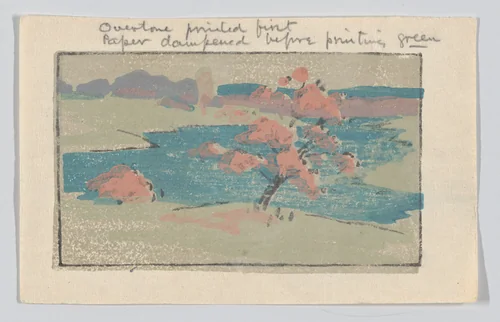 Nabby's Point by Arthur Wesley Dow, artwork, 1913
