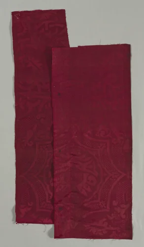 Silk Fragment by Unknown, textile, 1500-1599