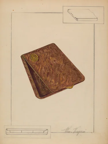 Pocket Case by William Vergani, index of american design, 1935-1942