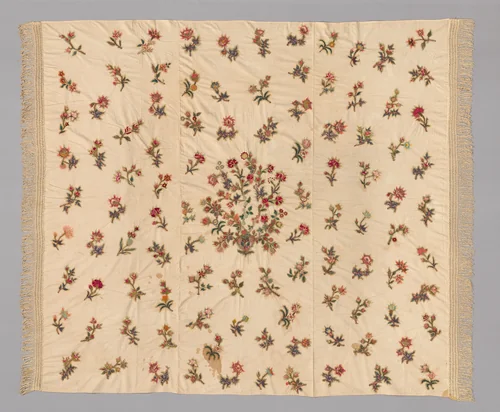 Bedcover by United States, textile, 1801-1825