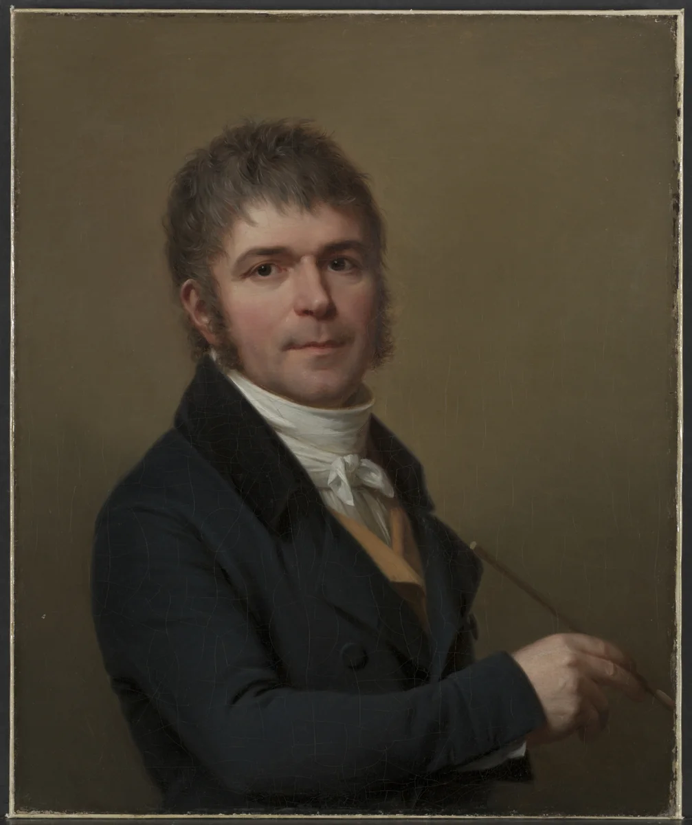 Self-Portrait by Lié Louis Périn, painting, 1790-1799