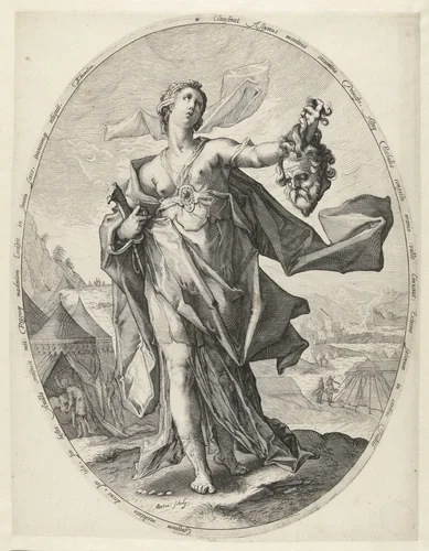 Judit by Unknown, print, 1586-1600