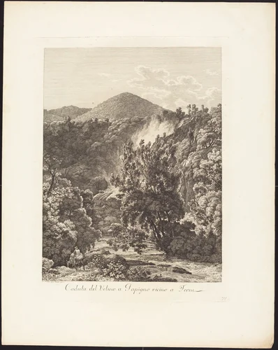 Caduta del Velino a Papigno, vicino a Terni by Jacob Wilhelm Mechau, portfolio, 1745-1808