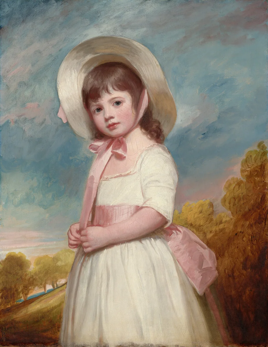 Miss Juliana Willoughby by George Romney, painting, 1781-1783