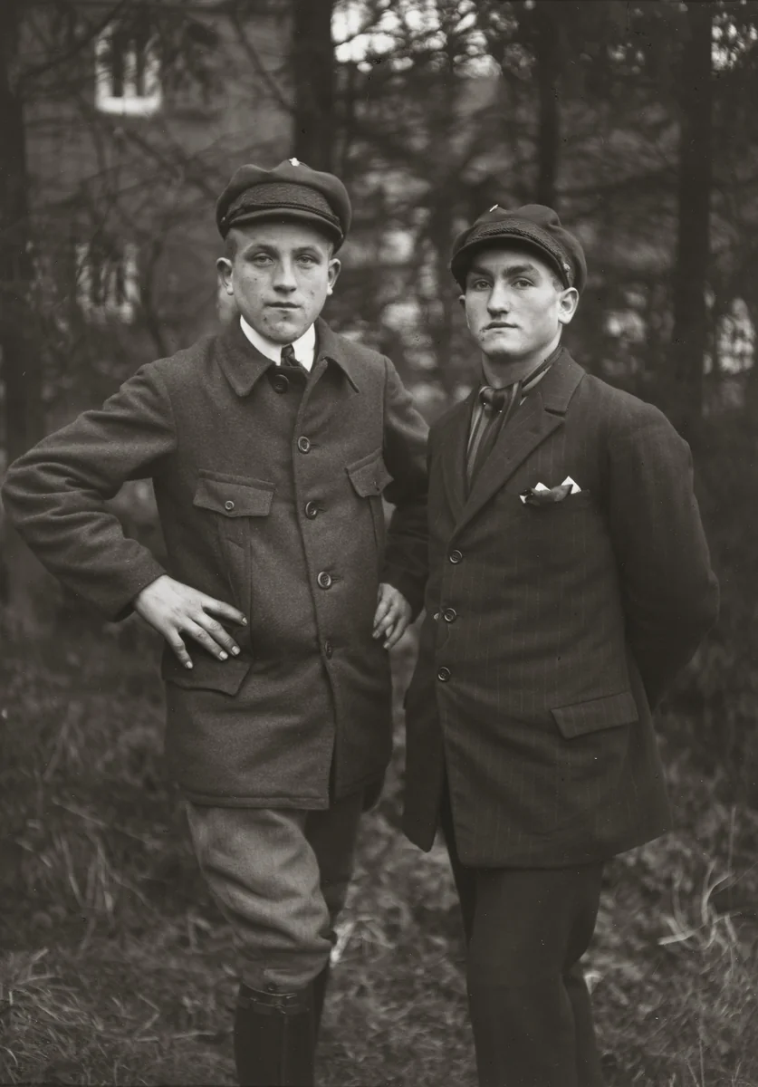 Young Famers by August Sander, photograph, 1925