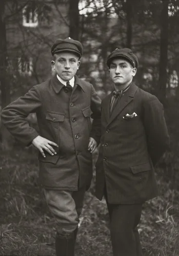 Young Famers by August Sander, photograph, 1925