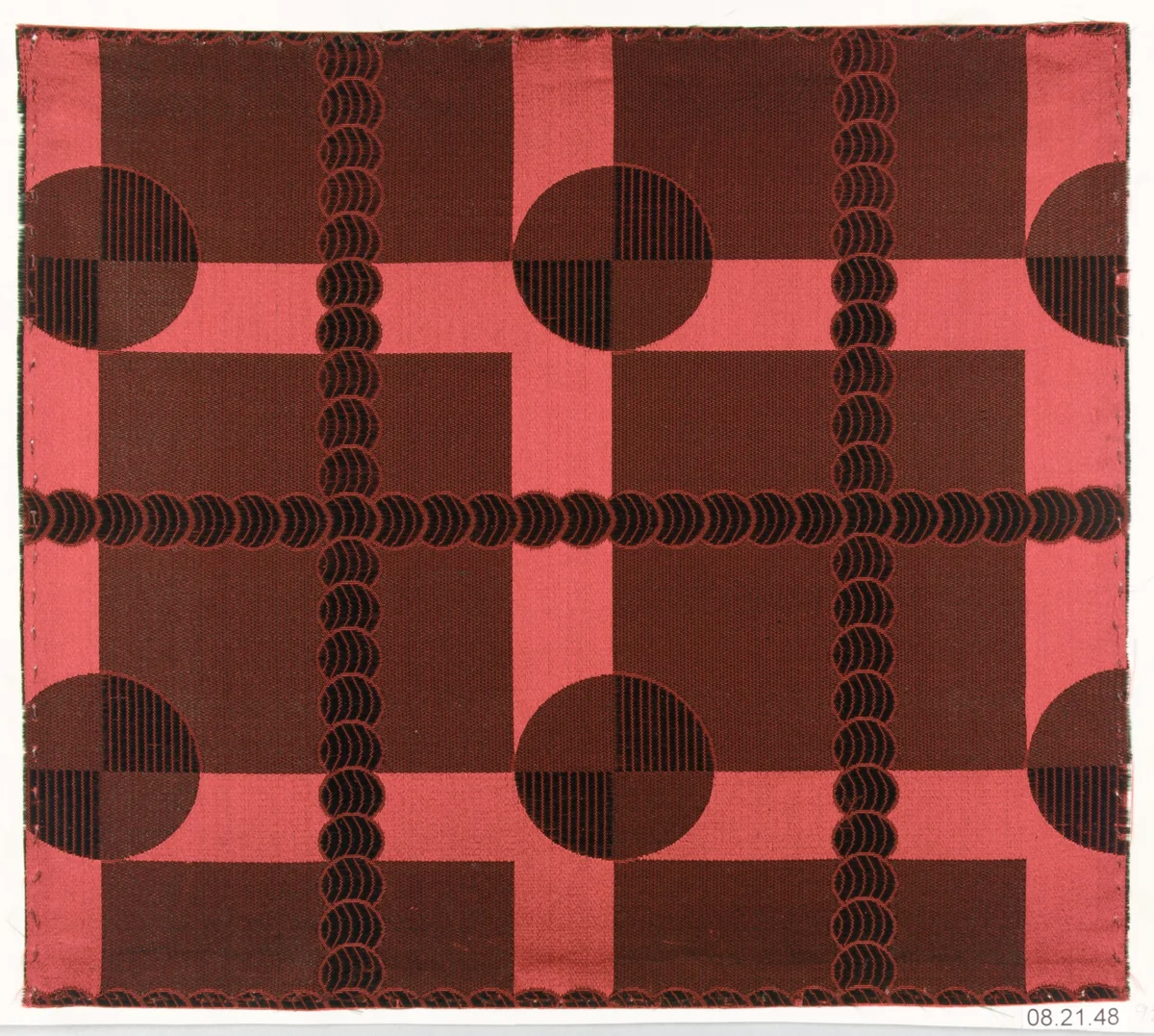Textile sample by Unknown Designer, textile, 1900