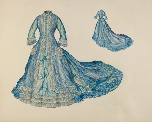 Dressing Gown by Lillian Causey, index of american design, 1941