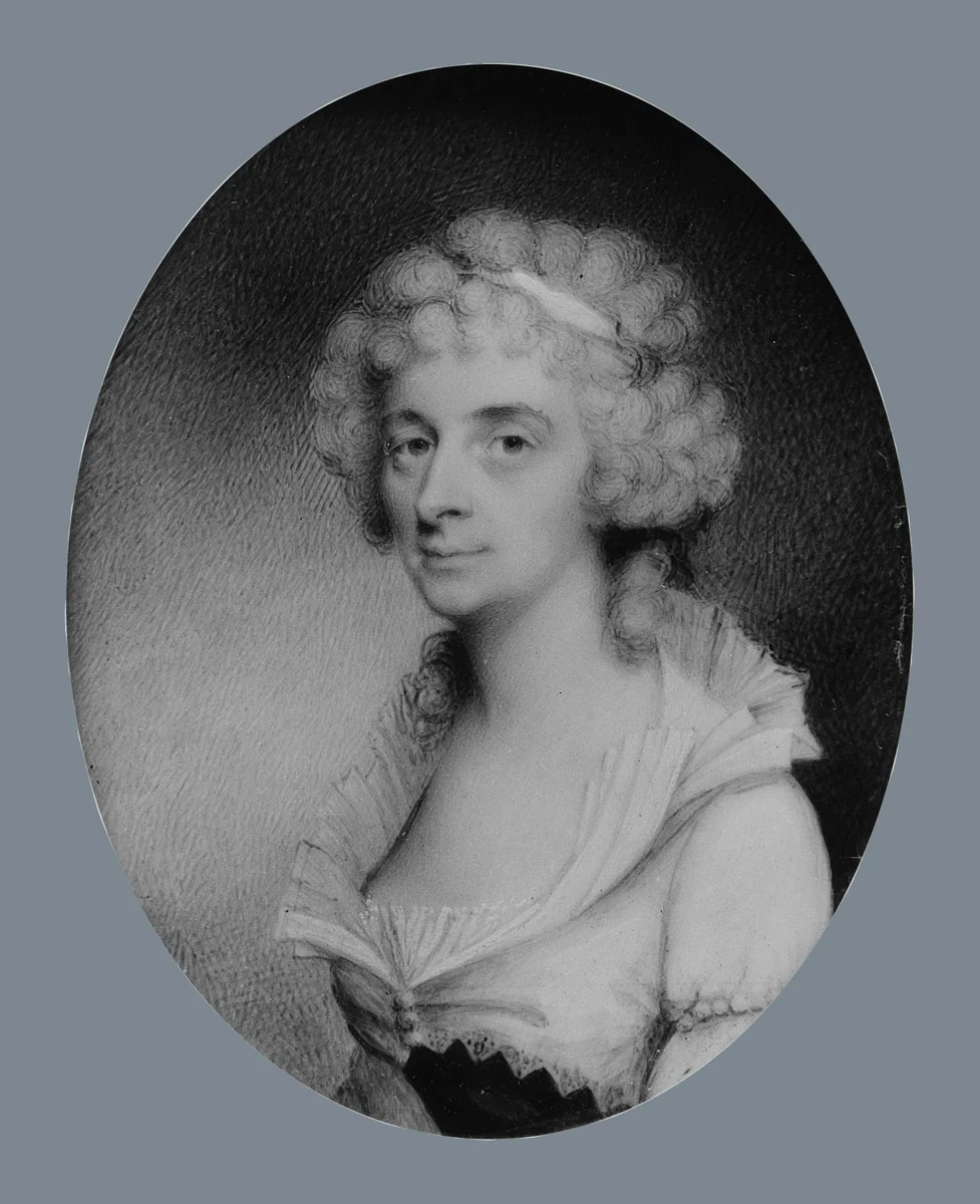 Portrait of a Lady by Walter Robertson, artwork, 1795