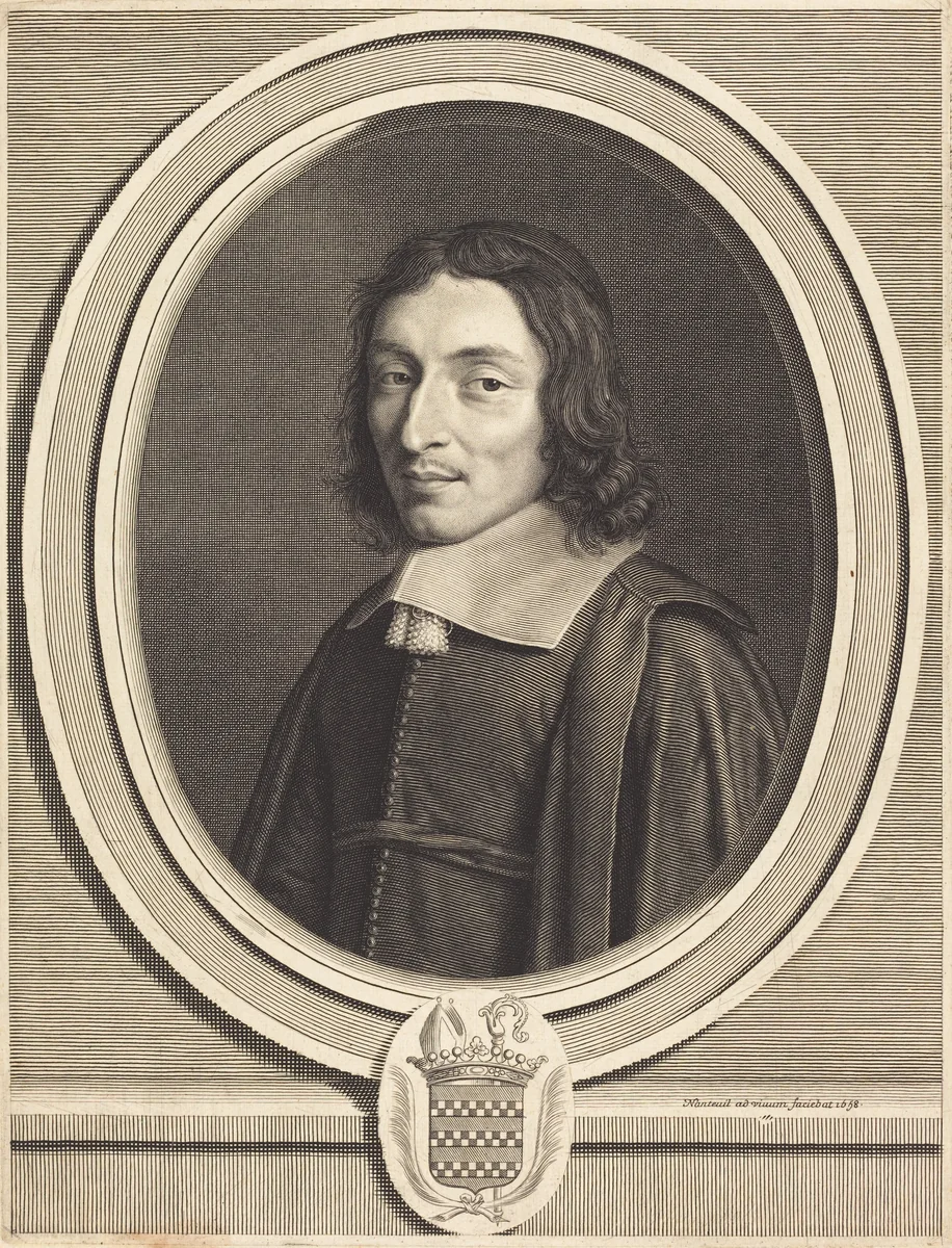 Cardinal de Coislin by Robert Nanteuil, print, 1658