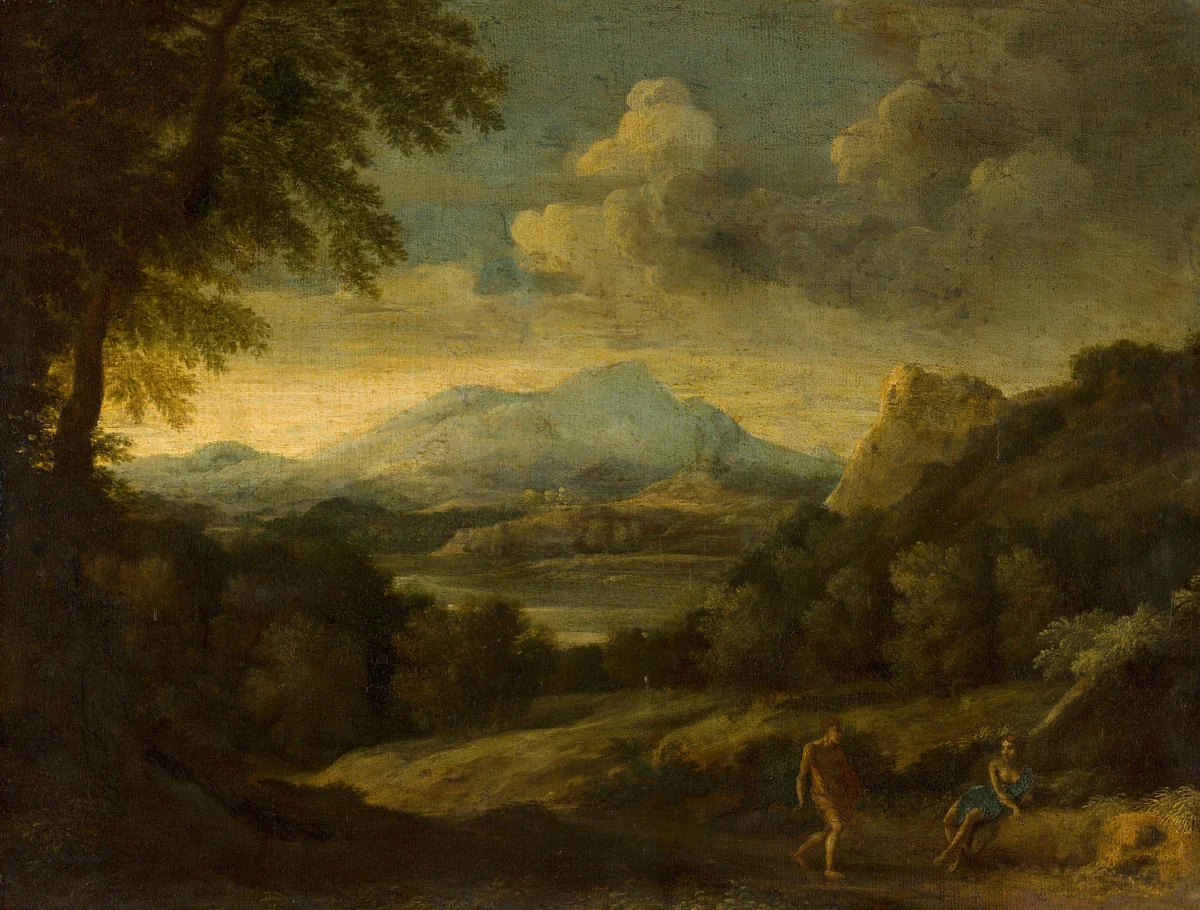 Mountainous Landscape by Gaspard Dughet, painting