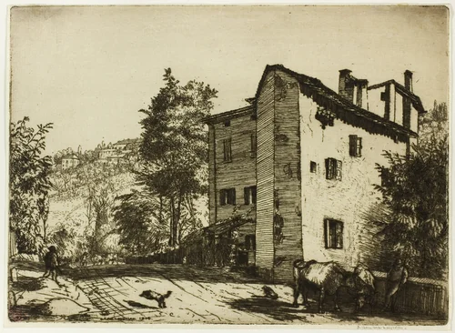 Meloncello, Italy by Donald Shaw MacLaughlan, print, 1904