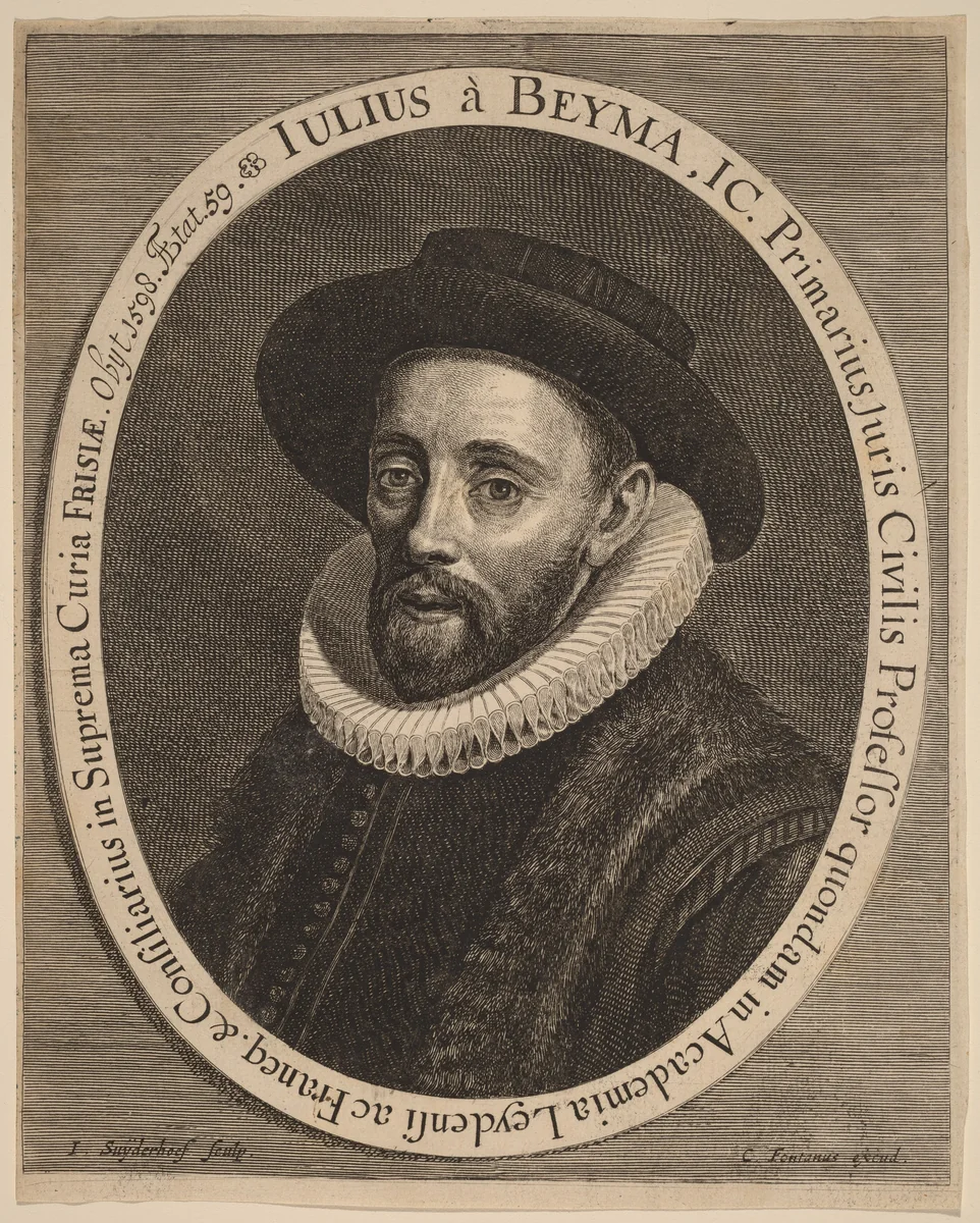 Julius Beyma by Jonas Suyderhoff; Claude Fonteyne, print, 1613-1686