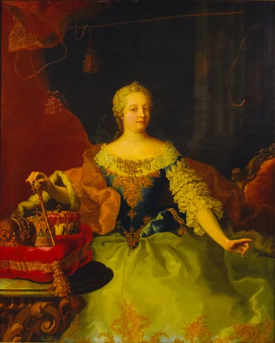 Portrait of Maria Theresa (1717-1780) by Martin Meytens the Youger, painting, 1745