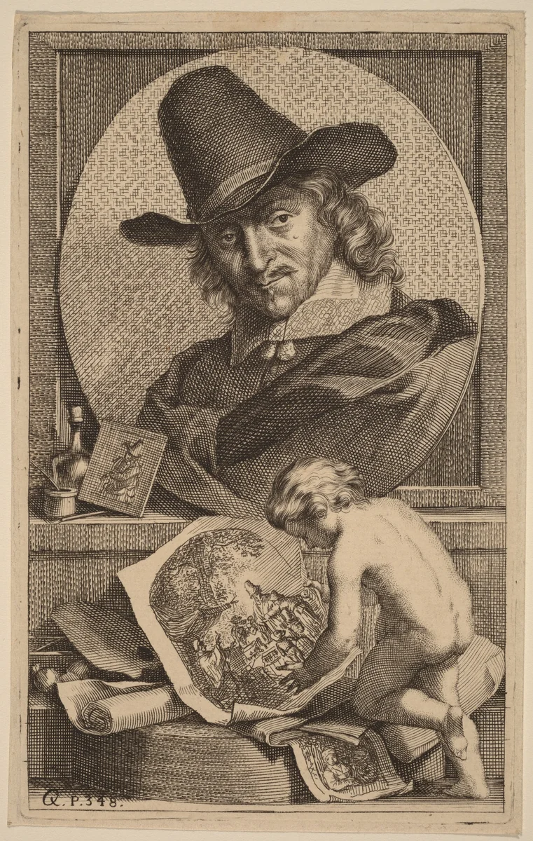 Adriaen van Ostade by Jacobus Houbraken, print, 1698-1780