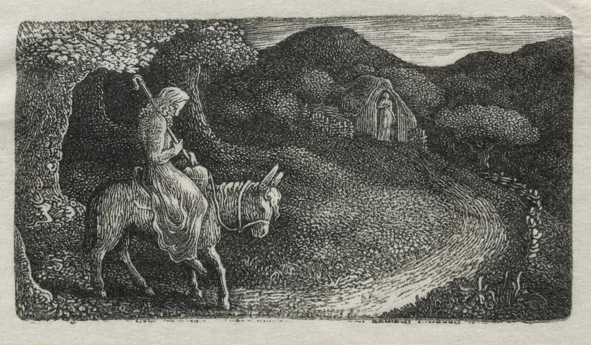 The Return Home by Edward Calvert, print, 1829