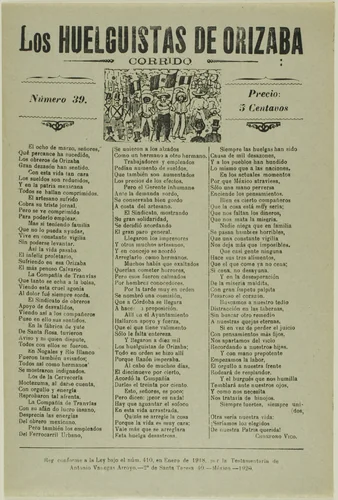 The Strikers of Orizaba by José Guadalupe Posada, print, 1913-1923
