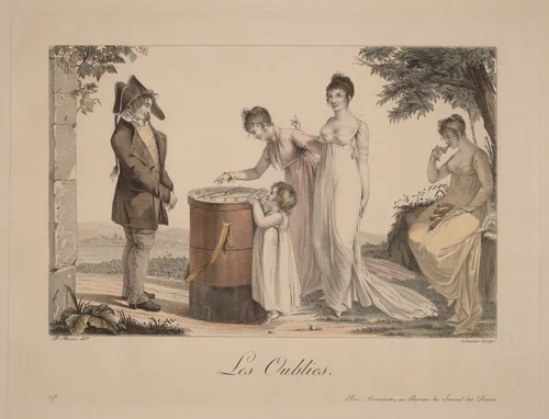 Les oublies by Nicolas Schencker, print, 1760-1848
