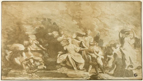 The Kingdom of Flora by Johann Gottlieb Prestel, drawing, 1759-1808