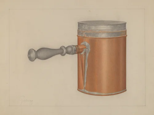 Flour Sifter by Arthur Wegg, index of american design, 1937