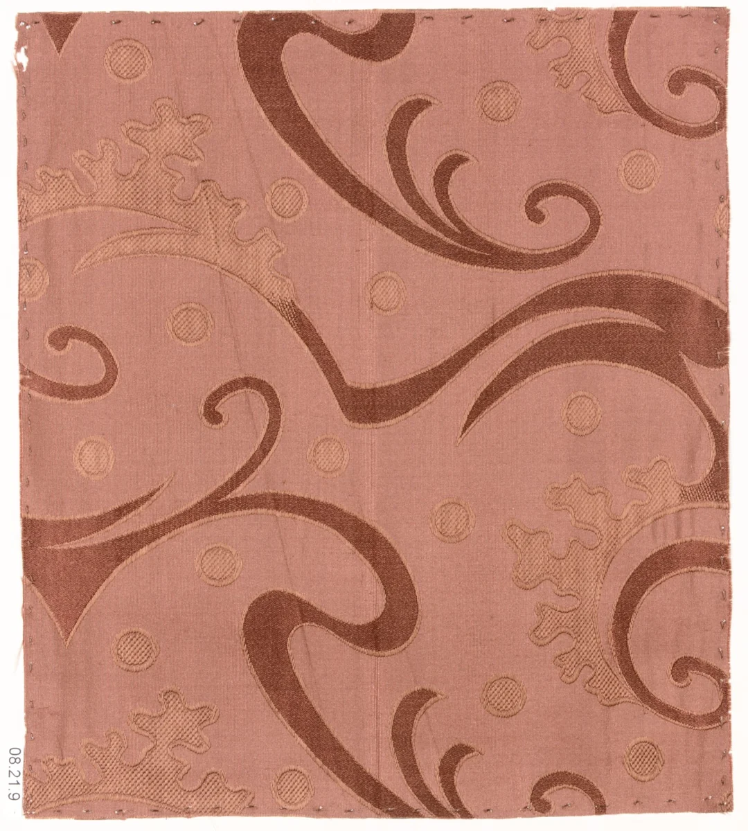 Textile sample by Unknown Designer, textile, 1895-1905