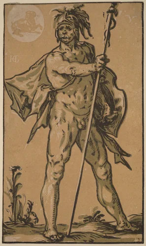 Mars by Hendrick Goltzius, print, 1594