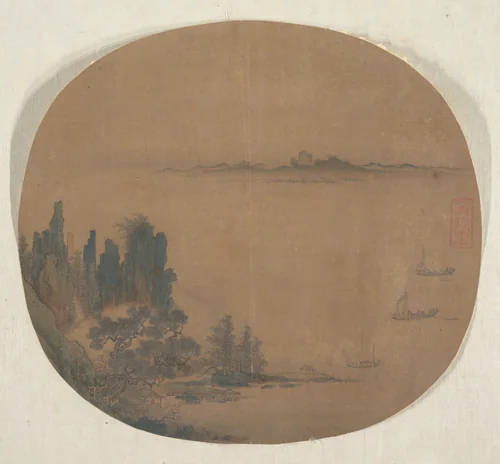 Seascape by Unidentified Artist, painting, 1368-1644