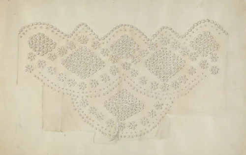 Embroidery by Henry Rasmusen, index of american design, 1937